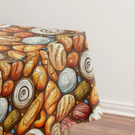 Brot Backen Tischdecke