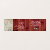 Brot, Bäcker, Bäckerei im Detail Visitenkarten (Innenseite Aufgefaltet)