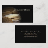 Brot-Bäckerei-Mehl-Korn-Mais-Vegetarier-Karte Visitenkarte (Vorne/Hinten)