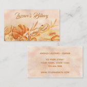 Brot-Bäckerei-Visitenkarte Visitenkarte (Vorne/Hinten)