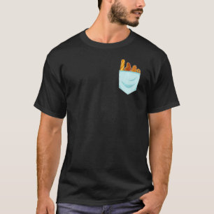 Brot Baguette Croissant Frühstück Shirt Beutel Bro