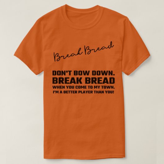 Brot brechen T-Shirt (Design vorne)