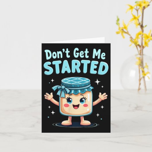 Brot Brot Backen Sie mir nicht auf den Weg Karte (Gelbe Blume)