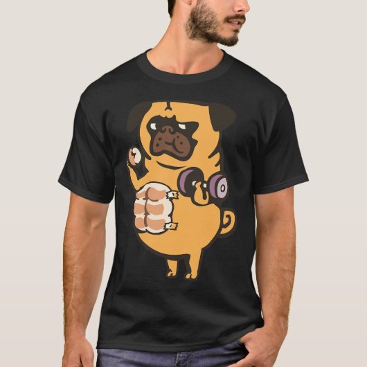 Brot-Brötchen-Pug Abs Classic 99 T-Shirt (Vorderseite)