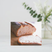 Brot Buffalo Flügel Rezept Postkarte (Stehend Vorderseite)