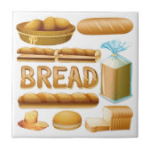 Brot Fliese (Vorderseite)