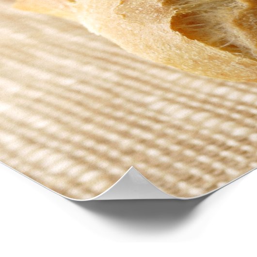 Brot, französischer Stock Poster (Ecke)