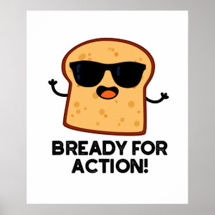 Brot für Aktion Lustiger Brot-Wortwitz  Poster