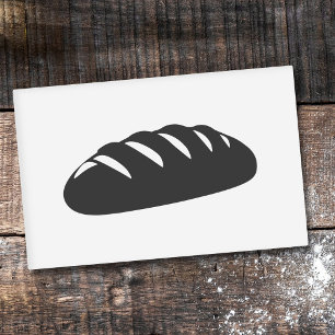 Brot Gummistempel