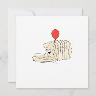 Brot, ich liebe dich karte
