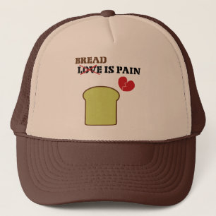 Brot ist schmerzhaft truckerkappe