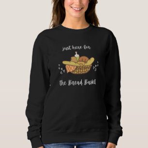 Brot Kohlenhydrate Olivenöl Foodie Bäcker Backen Sweatshirt