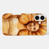 Brot Kopf Hochmode Laib Modell Case-Mate iPhone Hülle (Rückseite (Horizontal))