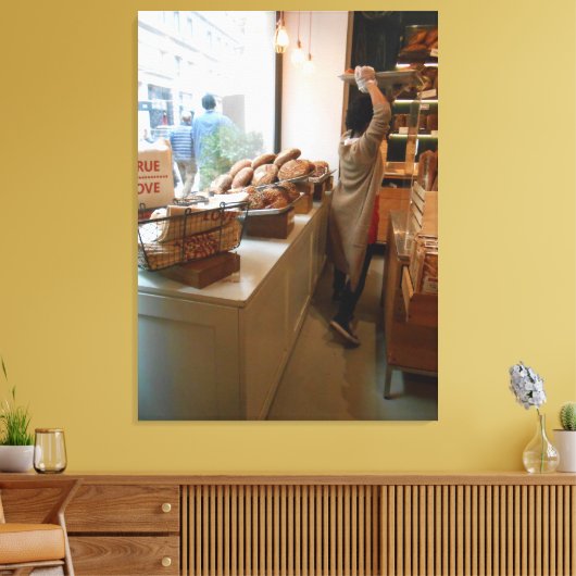 Brot Leinwanddruck (Insitu (Wohnzimmer))