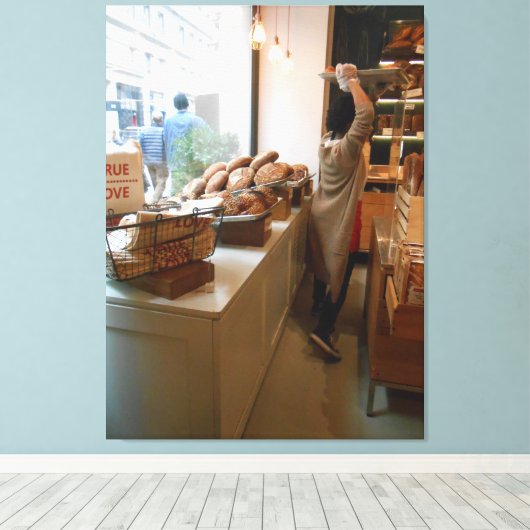 Brot Leinwanddruck (Insitu (Holzboden))
