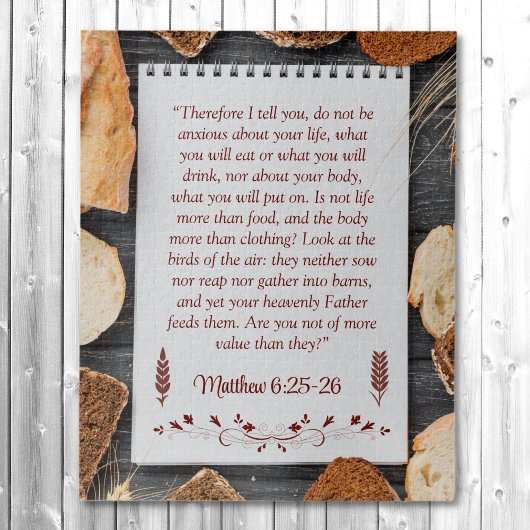 Brot | Matthew 6:25 Bibelverse Puzzle
