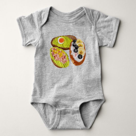 Brot mein Junge Baby Strampler (Vorderseite)