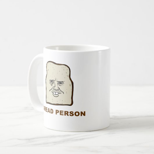 Brot-Personen-Tasse Kaffeetasse (Vorderseite Links)