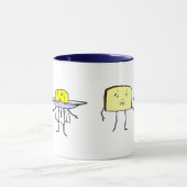 Brot und Butter Küche Art Kaffee Tasse (Zentrum)