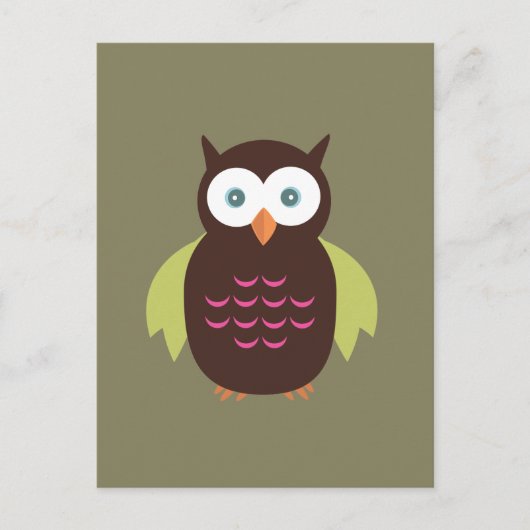 Brot und grünes Schalen Postkarte (Vorderseite)