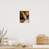 Brot und Käse Poster (Küche)