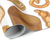 Brot und Konditorei, Backwaren Geschenkpapier (Rolleneckpunkt)