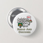 Brot und Kreisläufe Button (Vorne & Hinten)