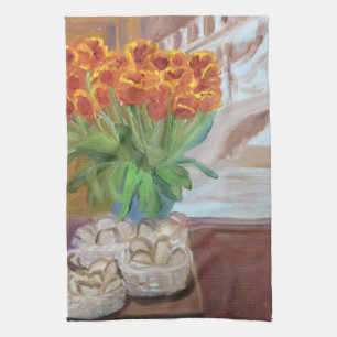 Brot und Tulpe-Geschirrtuch Küchentuch