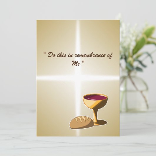 Brot und Wein Die letzte Osterkommune (Stehend Vorderseite)