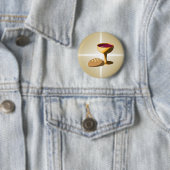 Brot und Wein Die letzte Osterkommune Button (Beispiel)