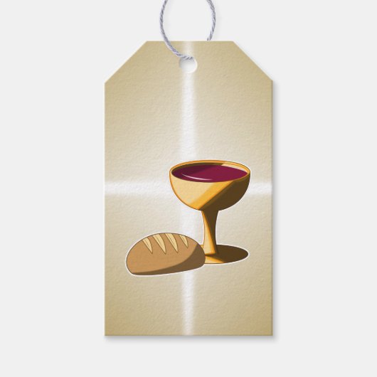 Brot und Wein Die letzte Osterkommune Geschenkanhänger (Vorderseite)