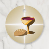 Brot und Wein Die letzte Osterkommune Geschenkanhänger (Rückseite)