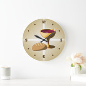Brot und Wein Die letzte Osterkommune Große Wanduhr (Zuhause)