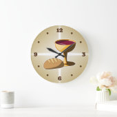 Brot und Wein Die letzte Osterkommune Große Wanduhr (Zuhause)