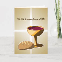 Brot und Wein Die letzte Osterkommune Karte