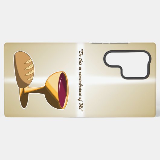 Brot und Wein Die letzte Osterkommune Samsung Galaxy Hülle (Rückseite (Horizontal))