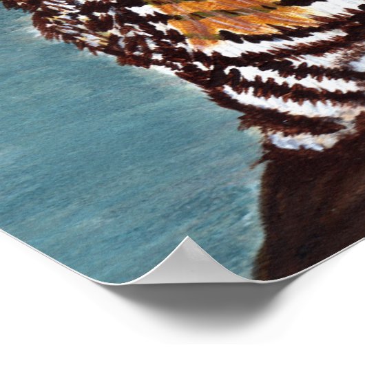 Brot- und Weißwaschmittel Poster (Ecke)