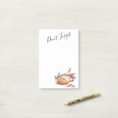 Brot und Weizen Post-it Klebezettel (Auf Schreibtisch)