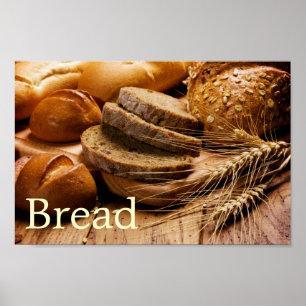 Brot und Weizen Poster