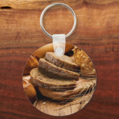 Brot und Weizen Schlüsselanhänger (Vorderseite)