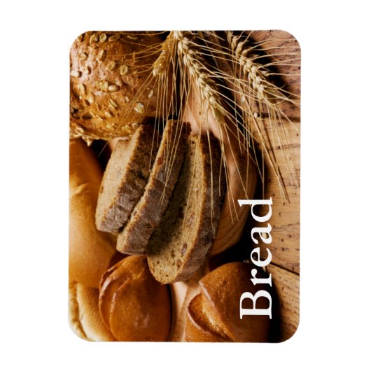 Brot und Weizenmagnet Magnet (Vertikal)