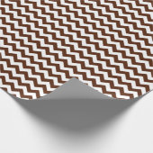 Brot und Zickzack Weißpapier Geschenkpapier (Ecke)