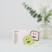 Brot - Unternehmen Visitenkarte (Stehend Vorderseite)