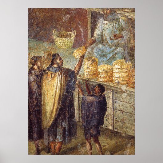 Brot verkaufen poster (Vorne)