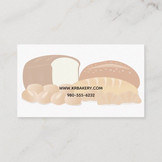 Brot Visitenkarte (Rückseite)