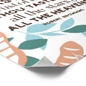 Brot-Zitate von Robert Browning Poster (Ecke)