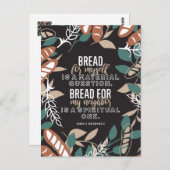 Brotanführungszeichen von Nikoli Berdyaev Postkarte (Vorne/Hinten)