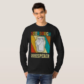 Brotbackautomat Retro Sauerteig-Flüsterer T-Shirt (Vorne ganz)