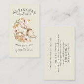 Brotbackbäckerkarte Visitenkarte (Vorne/Hinten)