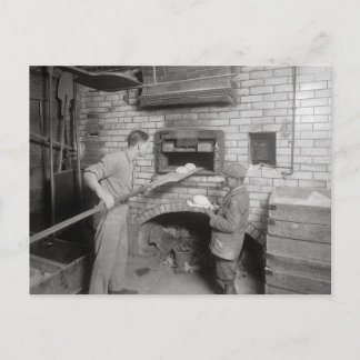 Brotbacken, 1917 postkarte